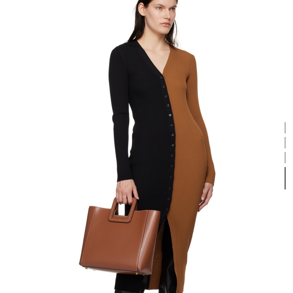 STAUD Tan Shirley Tote